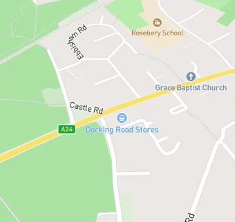 map for Dorking Road Stores