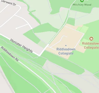 map for Riddlesdown Collegiate