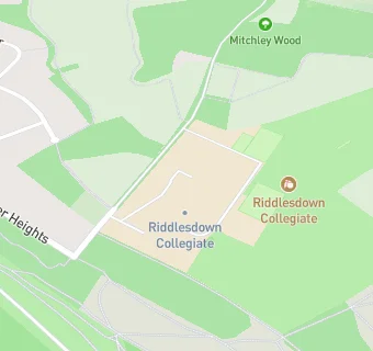 map for Riddlesdown Collegiate