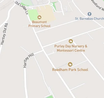 map for The Collegiate Trading Company At Beaumont Primary School