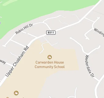 map for Twelve 15 At Carwarden House Community School