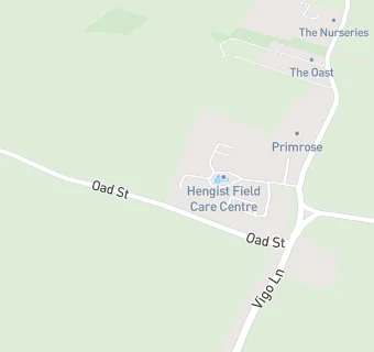 map for Hengist Field Care Centre