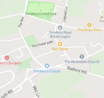 map for Timsbury Pharmacy