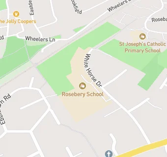 map for Rosebery School