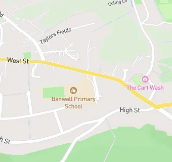 map for Banwell Primary School