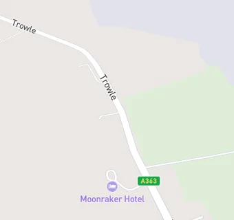 map for The Moonraker Hotel