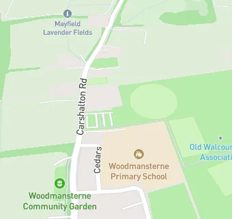 map for Old Walcountian Association