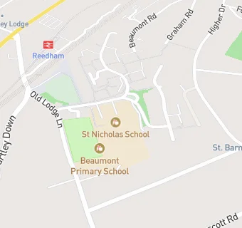 map for St Nicholas School