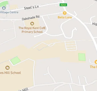 map for Danes Hill School