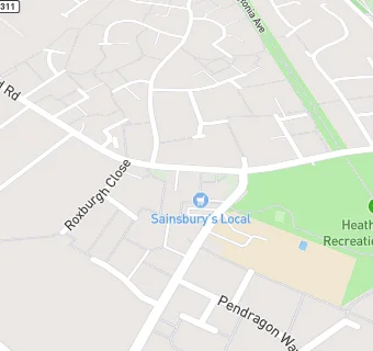 map for Heatherside Pharmacy