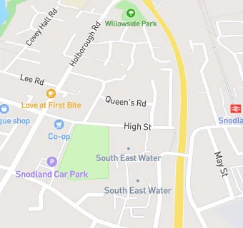 map for Snodland Dental Clinic