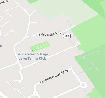 map for Trinity Sanderstead Sports & Social Club