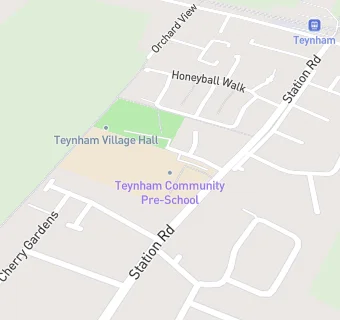 map for Teynham Parochial Church of England Primary School