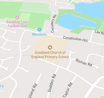 map for Snodland CofE Primary School