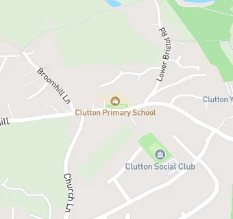 map for Clutton Primary School