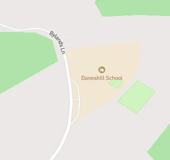 map for Daneshill School