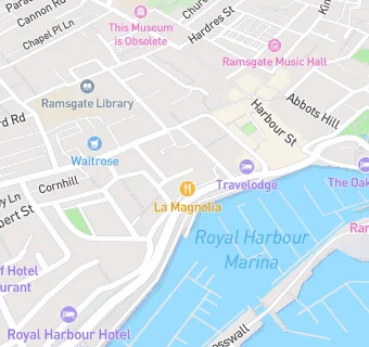 map for Royal Temple Yacht Club