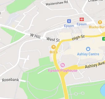 map for Epsom Pantry