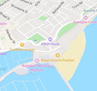 map for Royal Victoria Pavilion