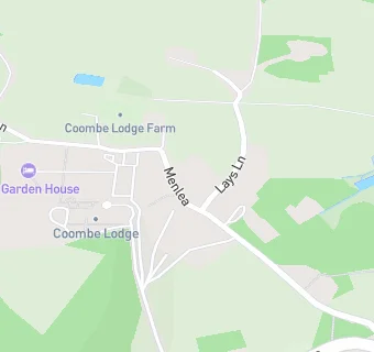 map for Coombe Lodge