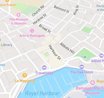 map for Harbour Street Bar