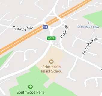 map for Twelve 15 At Prior Heath Infant School