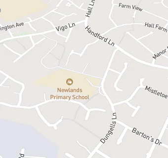 map for Newlands Primary School