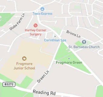 map for Frogmore Junior School