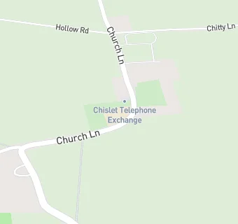 map for Chislet Church of England Primary School