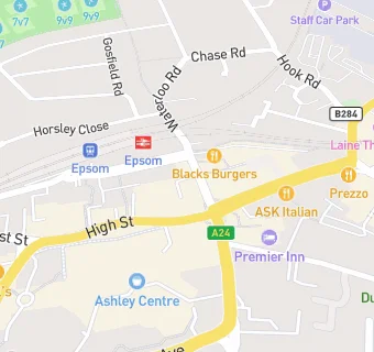 map for Epsom Grill