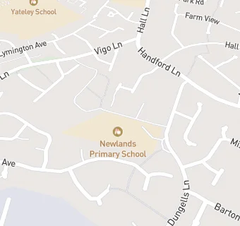 map for Newlands Early Years Centre