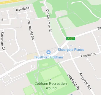 map for Cobham Free School After Sch Club