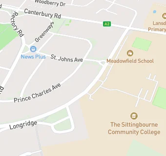 map for The St John's High School for Boys