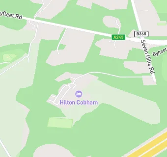 map for Hilton Hotel