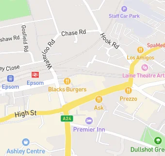 map for Derby Medical Centre