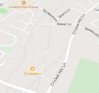 map for The Cricketers Public House