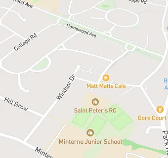 map for Chartwells At St Peter' Roman Catholic Primary School