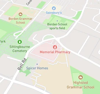 map for Memorial Medical Centre