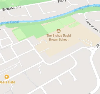 map for Broadmere Community Primary School