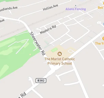 map for The Marist Catholic Primary School