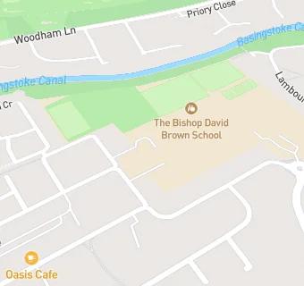 map for Broadmere Community Primary School