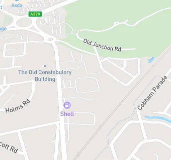 map for Bournville Service Station