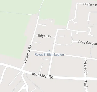 map for Royal British Legion Club