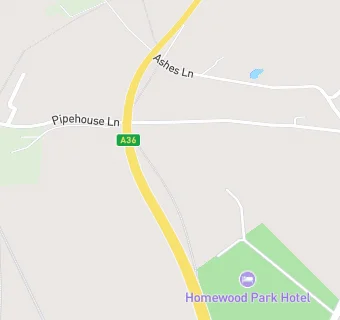 map for Homewood Park Hotel And Spa