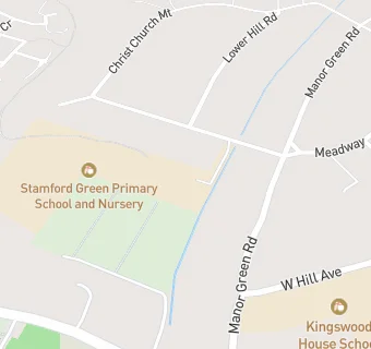 map for Stamford Green Primary School and Nursery