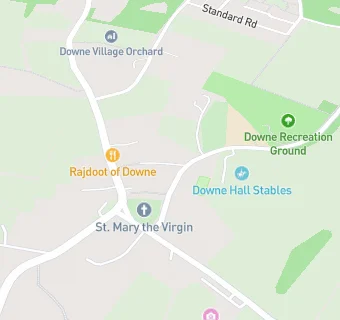 map for Downe Primary School