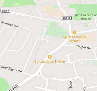 map for St Lawrence Tavern