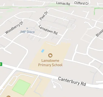 map for Lansdowne Primary School