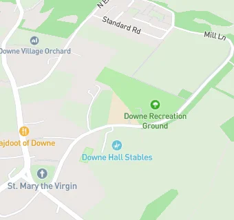 map for Downe Primary School