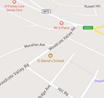 map for Daffodils Afterschool Club At St Davids School